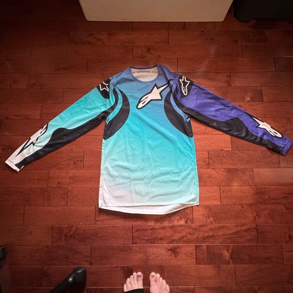 AlphineStars Stella Fluid Women’s Moto Jersey - Picture 2 of 6